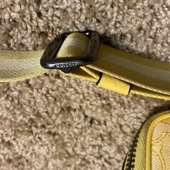 COACH Stanton Crossbody In Signature Jacquard Unisex Travel Bag Zip Closure - Picture 12 of 16